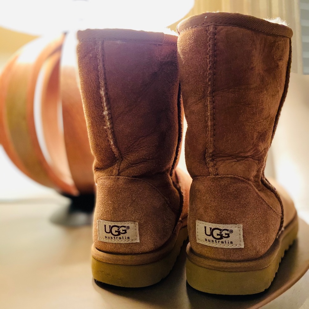 UGG Classic Short Chestnut Boots